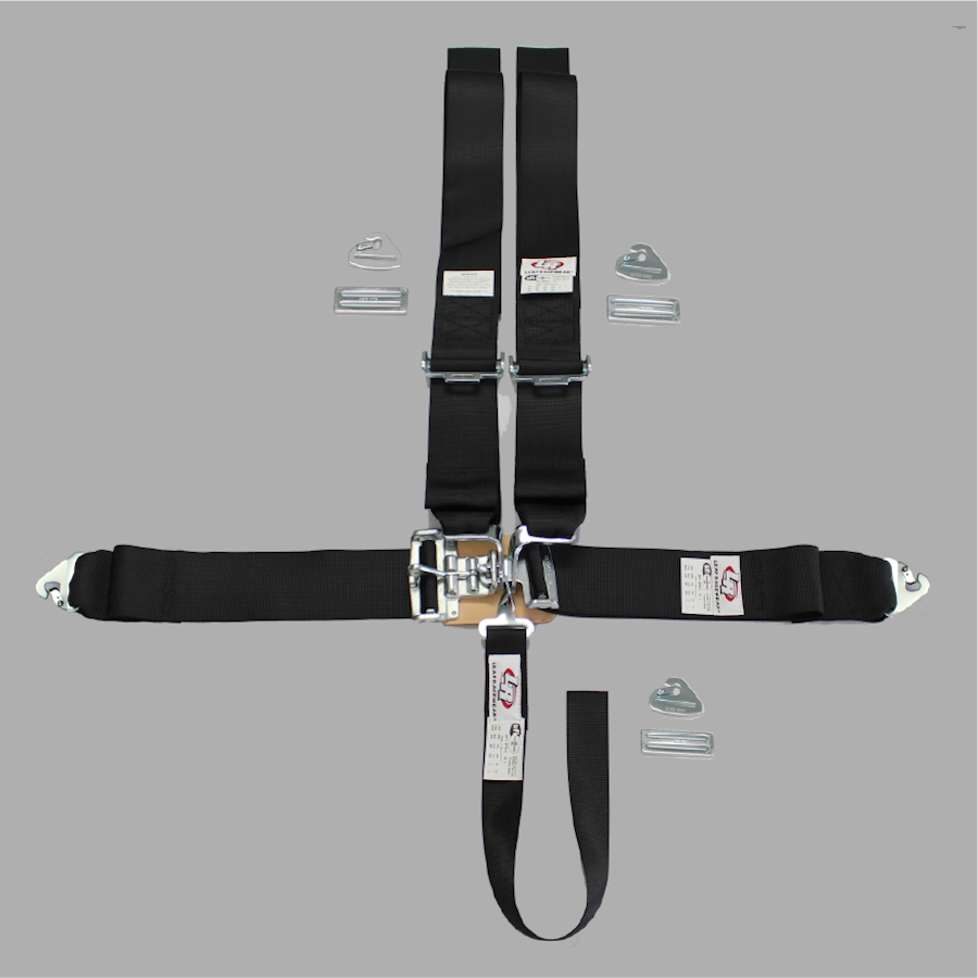 72052 – 5-Point Snap-In Harness System with Individual Shoulder Belts and Lever Latch
