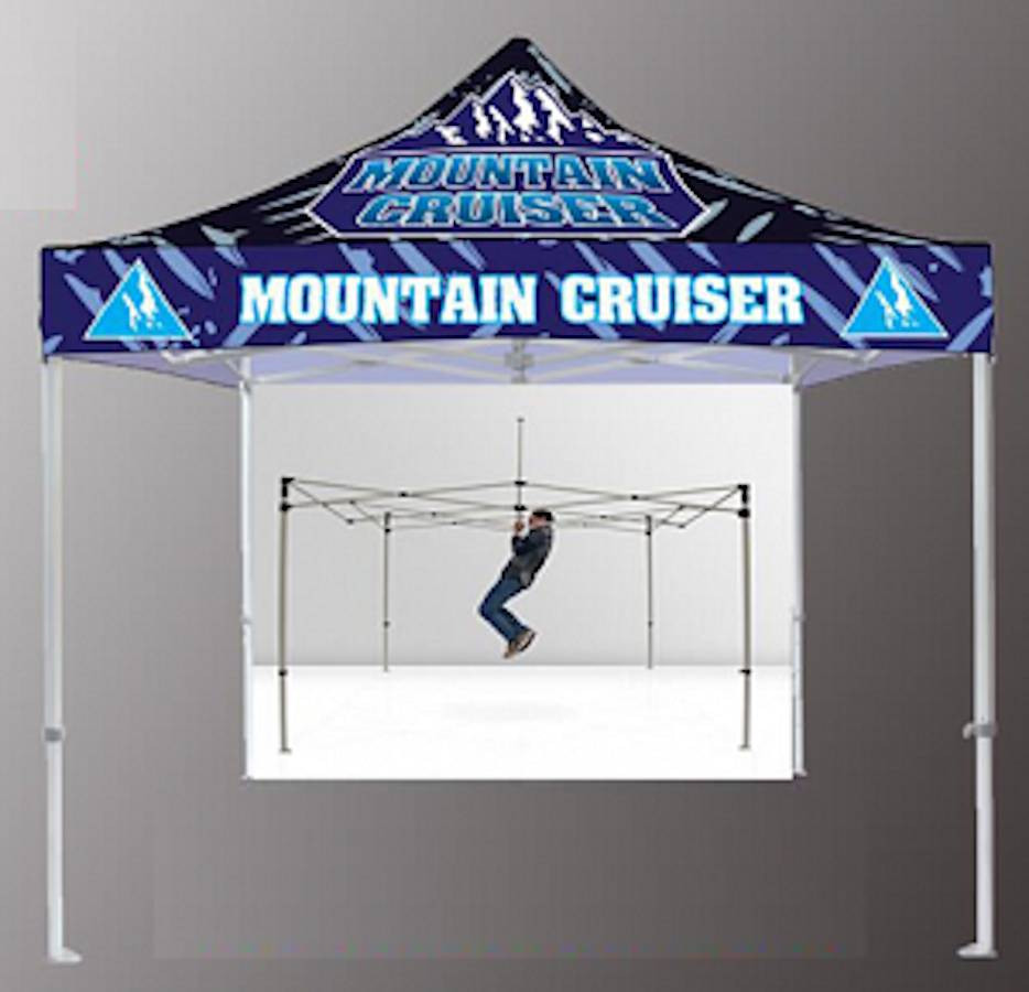10x10 Full Custom Sublimated Pit Tent