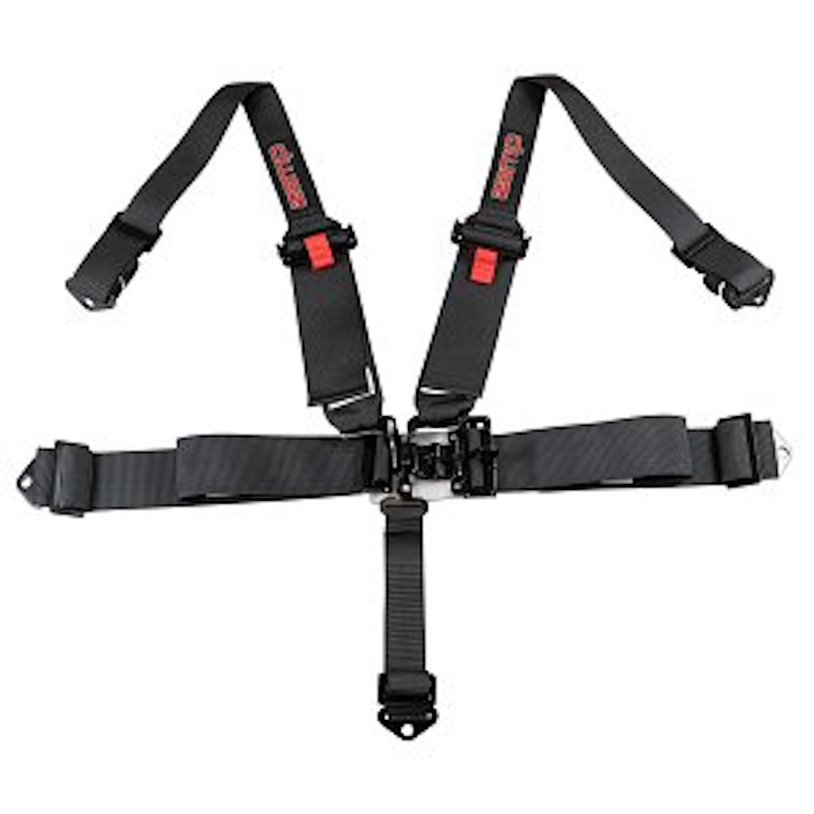 ZAMP 5‑Point 3″/2″ Seat Harness – Latch & Link System (SFI 16.1 Certified)