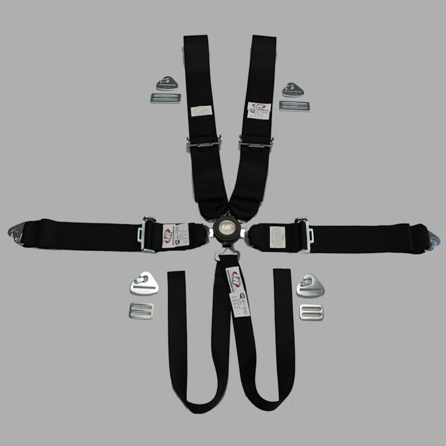 77053 – 6‑Point Individual Shoulder Snap‑In Harness System with CamLoc Hub