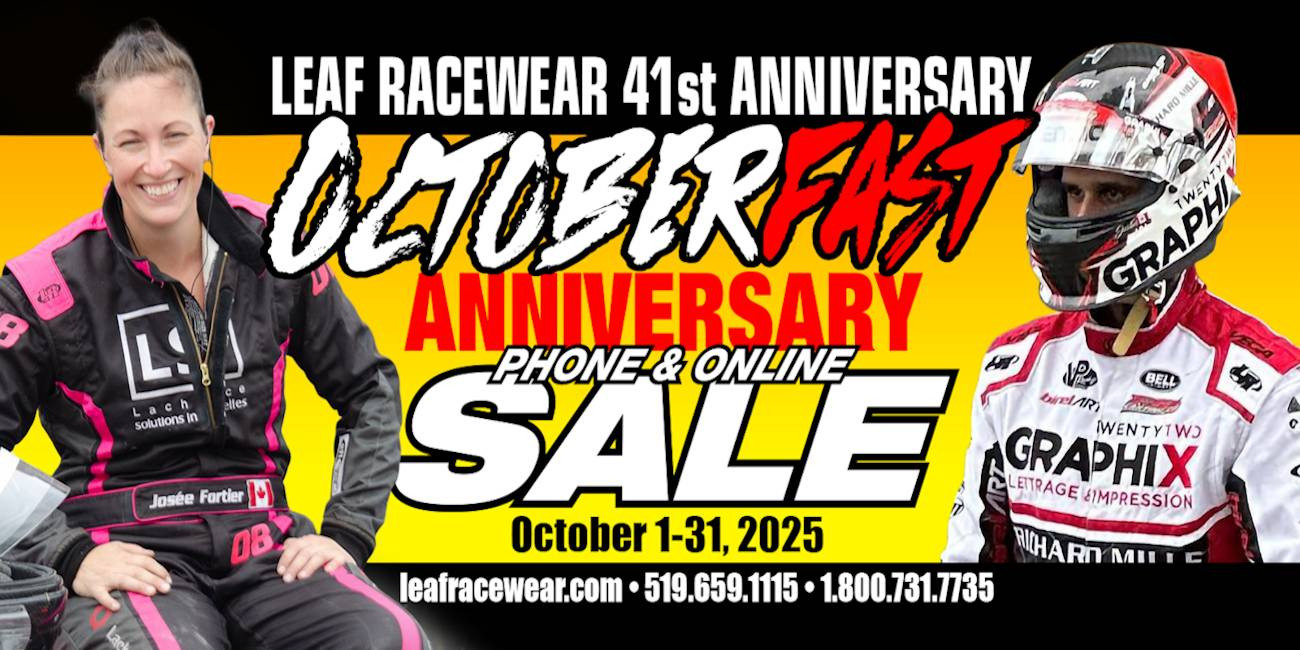 OctoberFAST Anniversary Sale – Celebrating 41 Years of Leaf Racewear